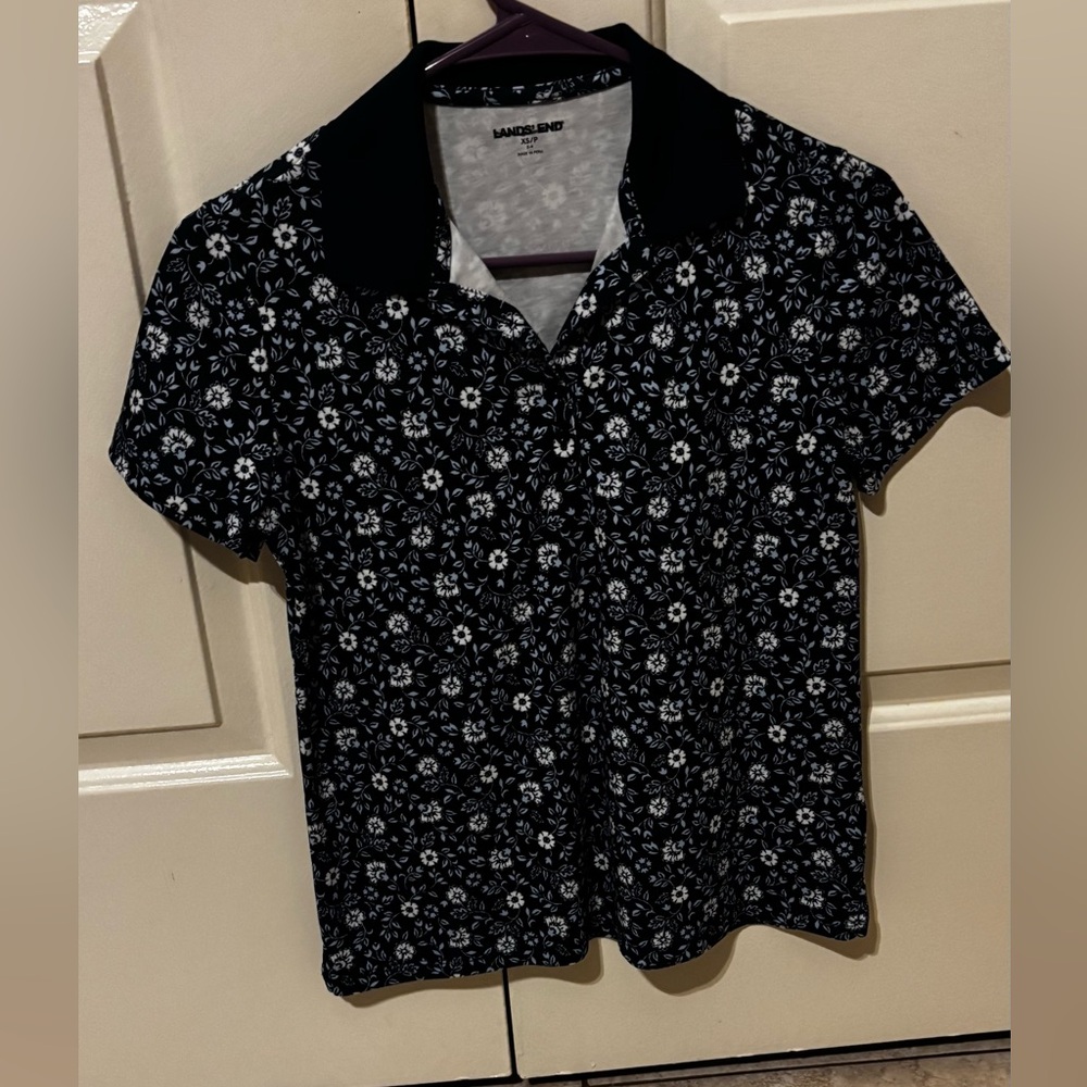 Lands end polo shirt